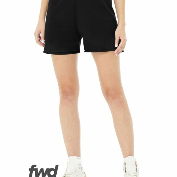 FWD Fashion Women's Cutoff Fleece Shorts Thumbnail