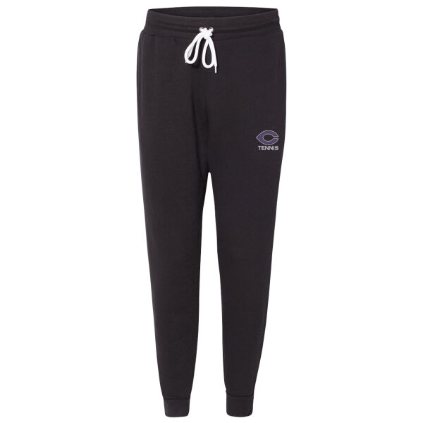 Unisex Sponge Fleece Joggers - Black Thumbnail