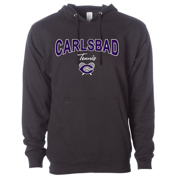 Midweight Hooded Sweatshirt - Black Thumbnail