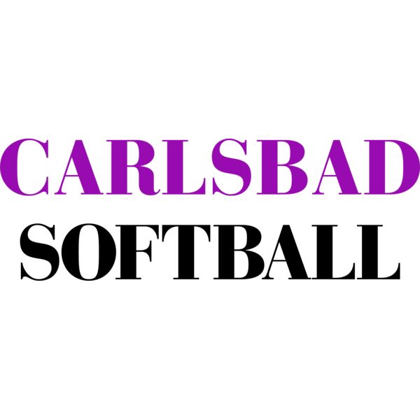 Carlsbad Softball Txt on Lght Thumbnail